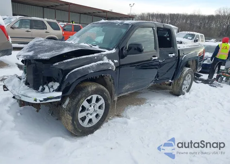 2012 Chevrolet Colorado 2Lt из США, поврежденный, VIN 1GCHTDFP8C8143483